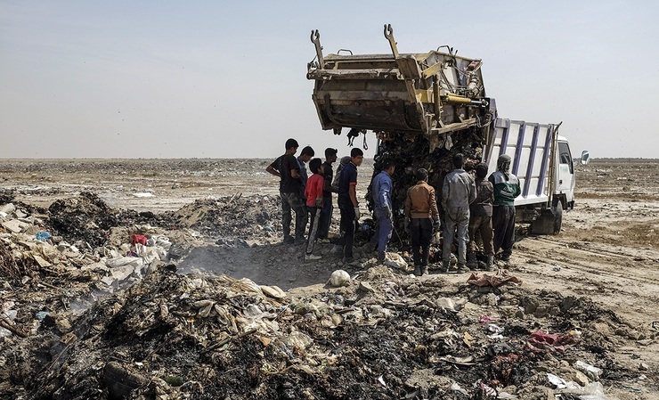تصاویر|بزرگ‌ترین تالاب بین‌المللی ایران، مدفن زباله‌ها!