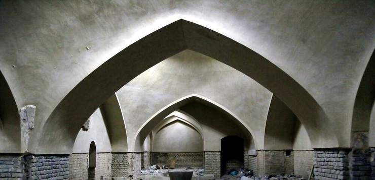 تصاویر| حمام افسانه‌ای شیخ بهائی»