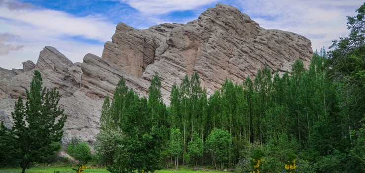 تصاویر| بهار در روستای «اندج» الموت