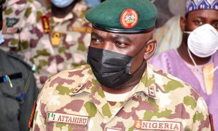 جان باختن فرمانده ارتش نیجریه در سانحه هوایی