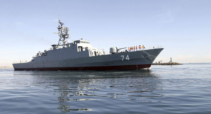 ورود ناوگان دریایی آمریکا به مدیترانه