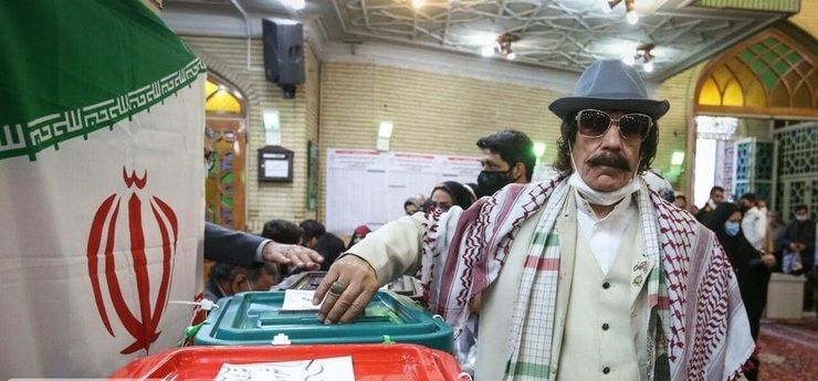 تصاویر| چهره‌های متفاوت پای صندوق رای انتخابات