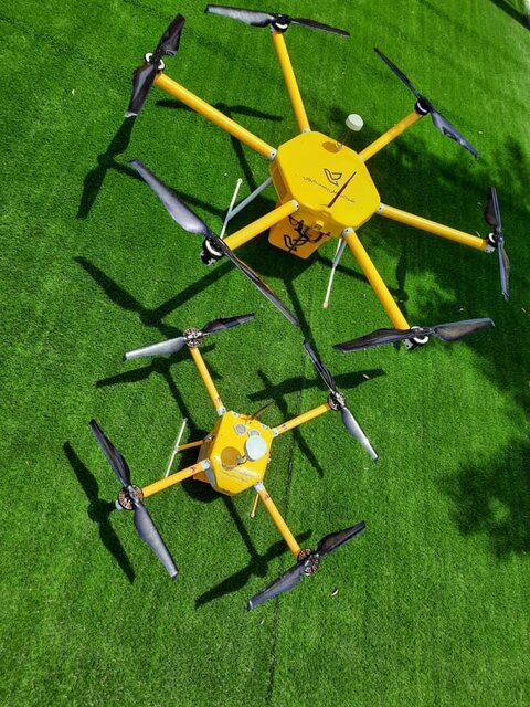 رونمایی از پهپادهای پستی کیش با حضور وزیر ارتباطات