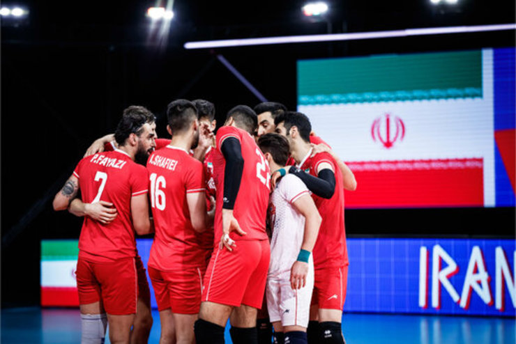 اولین برد ایران در لیگ ملت‌های والیبال