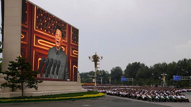 رئیس جمهور چین: قلدری نیروهای خارجی را بر نمی‌تابیم