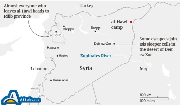 گزارشی از اردوگاه زنان داعشی؛ ازدواج آنلاین و پرداخت رشوه برای رهایی از زندان! گزارشی از اردوگاه زنان داعشی؛ ازدواج آنلاین و پرداخت رشوه برای رهایی از زندان!