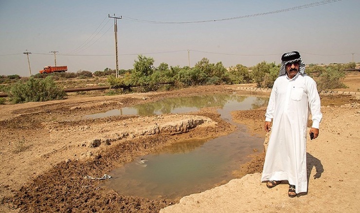 تصاویر| بحران آب در روستاهای بخش اسماعیلیه - خوزستان