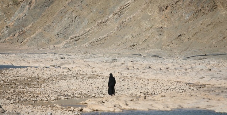 تصاویر| کشکان رود؛ خروشان‌ترین رودخانه لرستان خشک شد