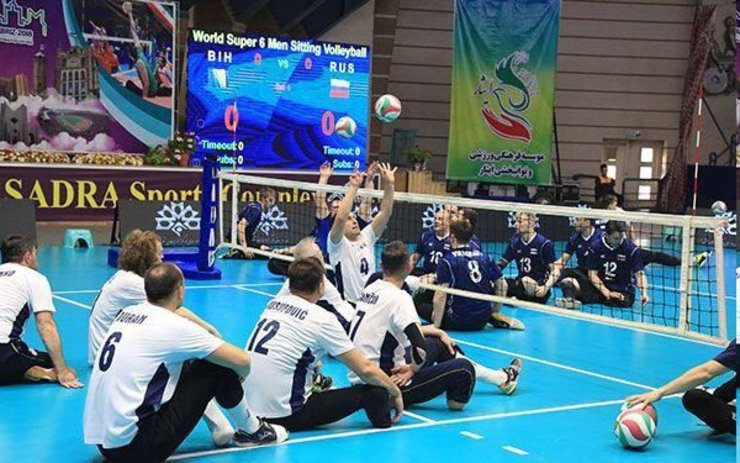 لیگ جهانی والیبال نشسته در ایران برگزار می‌شود