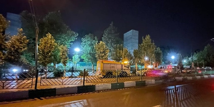 توضیحات پلیس و آتش‌نشانی درباره صدای انفجار مهیب در پارک ملت تهران