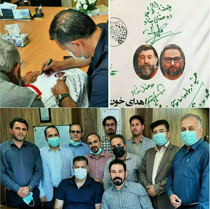 یک حرکت تحسین برانگیز دیگر از علی دایی/عکس یک حرکت تحسین برانگیز دیگر از علی دایی/عکس