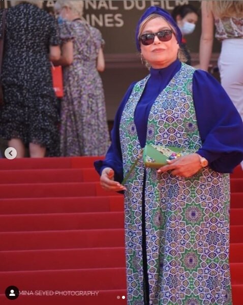 تصاویر | پوشش متفاوت گوهر خیراندیش در جشنواره کن تصاویر | پوشش متفاوت گوهر خیراندیش در جشنواره کن