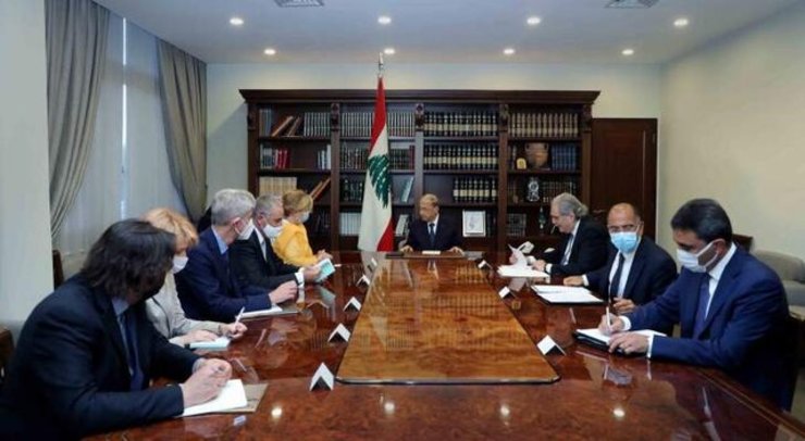 عون: انتخابات پارلمانی لبنان در موعد خود در بهار ۲۰۲۲ برگزار می‌شود