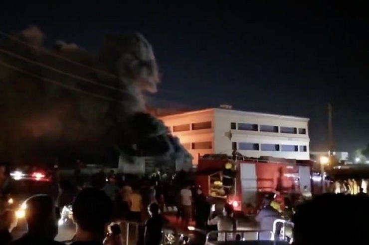 آتش‌سوزی بیمارستان ناصریه عراق/شمار جان باختگان به ۹۲ نفر رسید