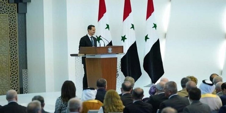 واکاوی سخنرانی رئیس جمهوری سوریه در مراسم تحلیف
