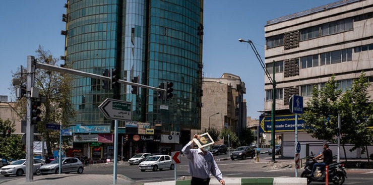 آسمان صاف تهران/کیفیت «قابل قبول» هوای پایتخت