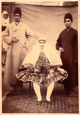 عکس| گریم متفاوت گوهر خیراندیش در نقش زنِ ناصرالدین‌شاه