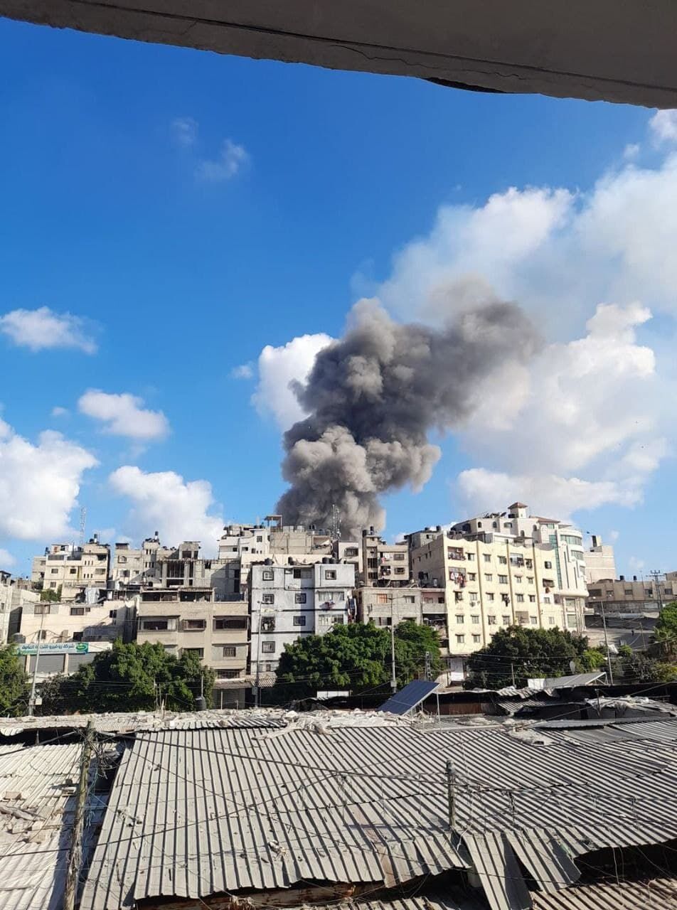 انفجار مهیب در غزه