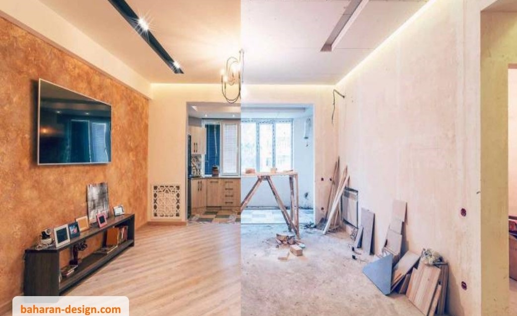 طراحی و بازسازی ساختمان به سبک مدرن