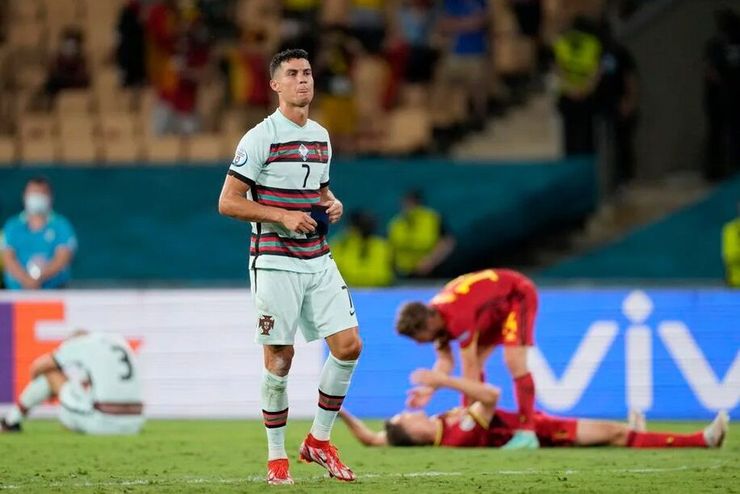 وداع «رونالدو» و پرتغال از جام؛ بلژیک به ایتالیا رسید