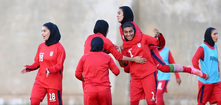 تصاویر| اردوی تیم ملی فوتبال زنان در اصفهان