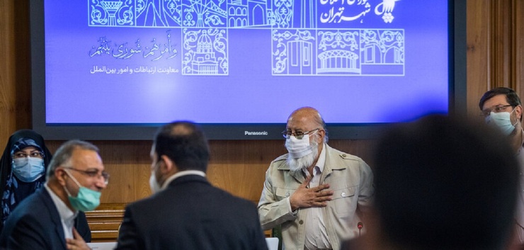 تصاویر| جلسه اعضای جدید شورای شهر تهران با حضور زاکانی