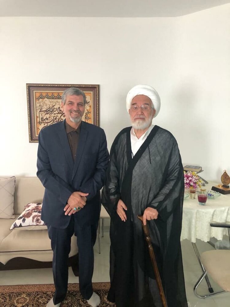 جدیدترین تصویر از مهدی کروبی در حصر /جزئیات دیدار کواکبیان جدیدترین تصویر از مهدی کروبی در حصر /جزئیات دیدار کواکبیان