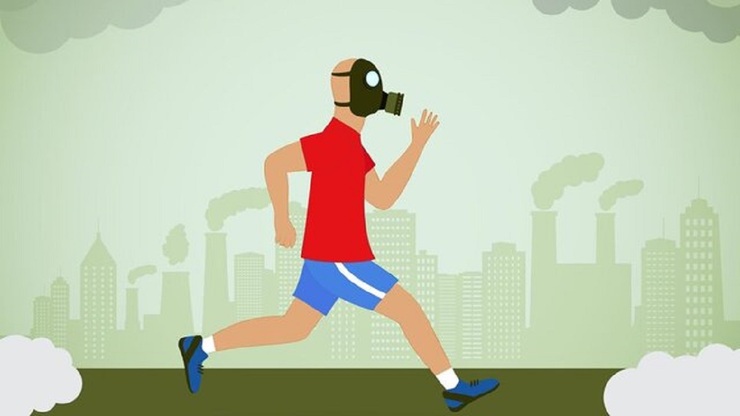 ورزش منظم حتی در هوای آلوده خطر مرگ را کاهش می‌دهد!