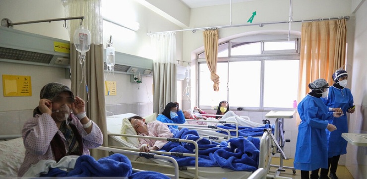 تصاویر| بیمارستان درمانی الزهرا اصفهان، بدون تخت خالی
