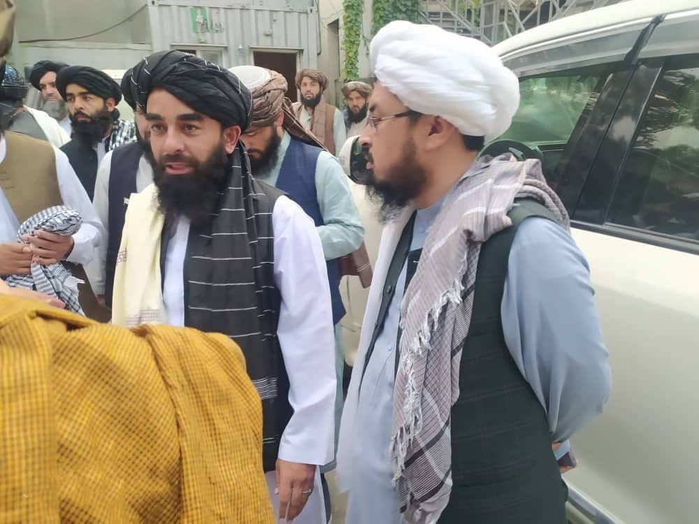 نخستين تصویر از ذبیح الله مجاهد سخنگوی طالبان