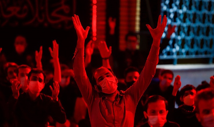 تصاویر| عزاداری شب تاسوعا در امامزاده صالح