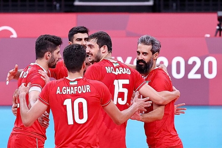 المپیک توکیو/ پیروزی والیبال ایران برابر ونزوئلا
