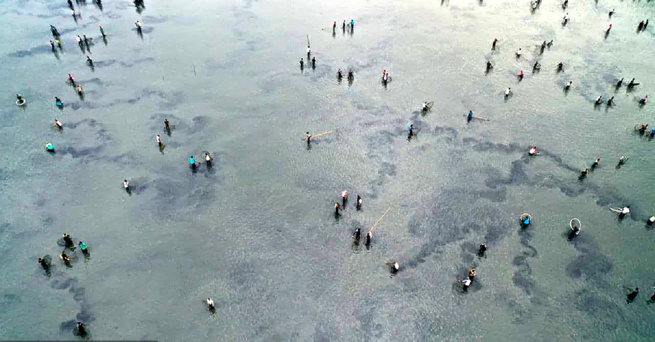 تصاویر| مراسم قرق‌شکنی ماهیگیری در روستای رمنت بابل
