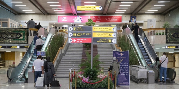 تعطیلی دو ساعته فرودگاه‌های تهران در روز تحلیف