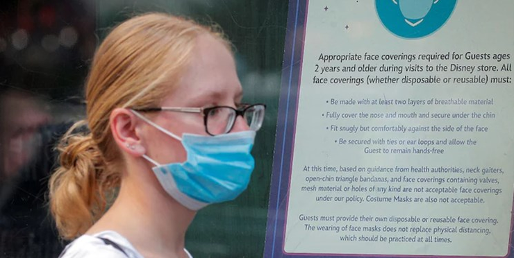 بازگشت به شرایط قبل/ سی‌دی‌سی: افراد واکسینه شده ماسک بزنند