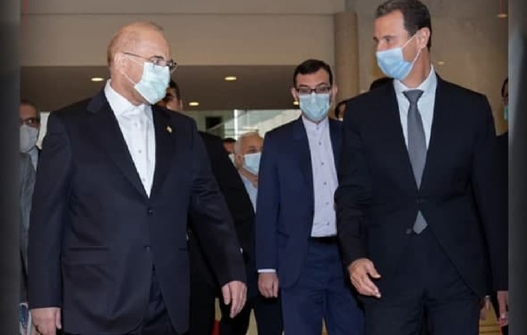 قالیباف با بشار اسد دیدار کرد