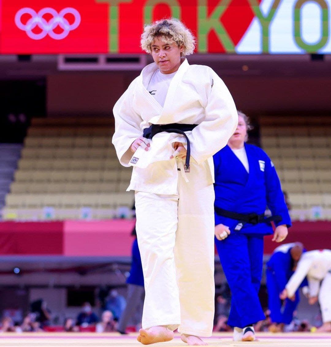 عکس| مسابقه جودکار زن عربستانی با اسرائیل عکس| مسابقه جودکار زن عربستانی با اسرائیل