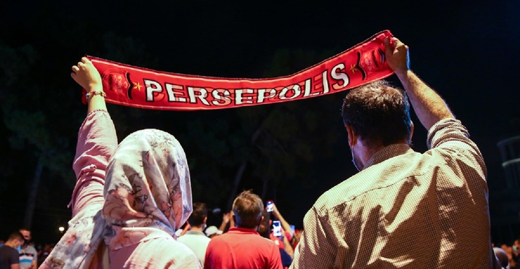 تصاویر| جشن قهرمانی هواداران پرسپولیس