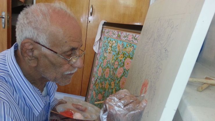 نگارگر برجسته مکتب نقاشی شیراز درگذشت