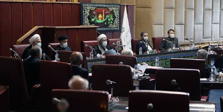 عکس| اولین جلسه مجمع تشخیص مصلحت نظام با حضور رئیسی