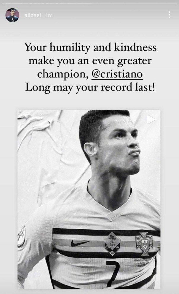 پاسخ دایی به رونالدو پاسخ دایی به رونالدو