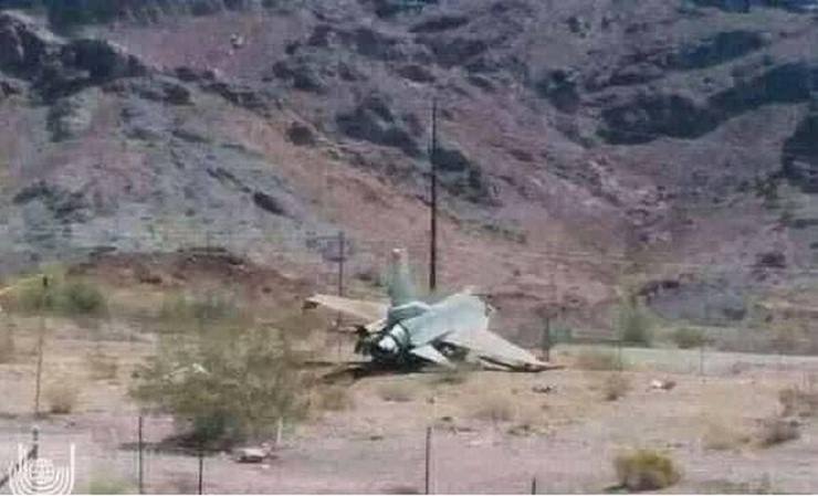 انتشار تصویر یک جنگنده ساقط شده پاکستانی از سوی احمد مسعود