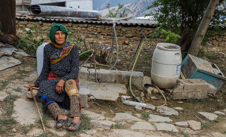 تصاویر| بازسازی واحد‌های خسارت دیده زلزله روستای قورچای رامیان