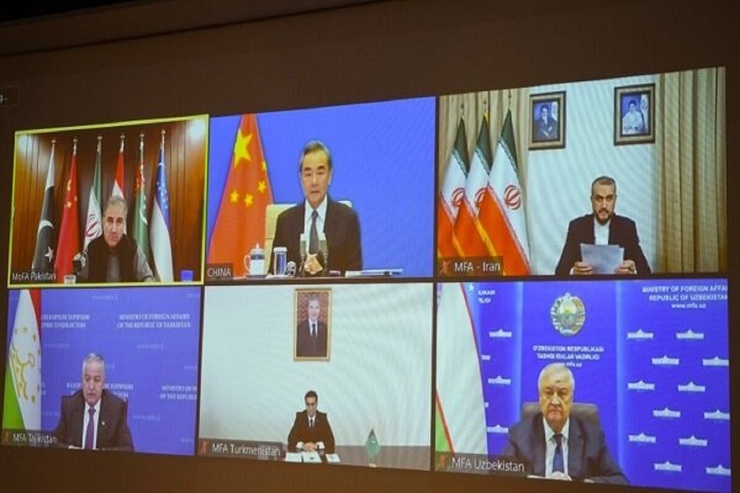 بیانیه مشترک وزرای خارجه ۶ کشور همسایه افغانستان