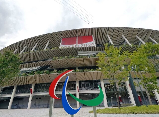 آغاز مراسم افتتاحیه بازی های پارالمپیک توکیو آغاز مراسم افتتاحیه بازی های پارالمپیک توکیو