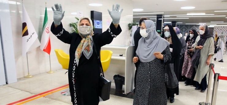 تصاویر| واکسیناسیون کرونا در تهران