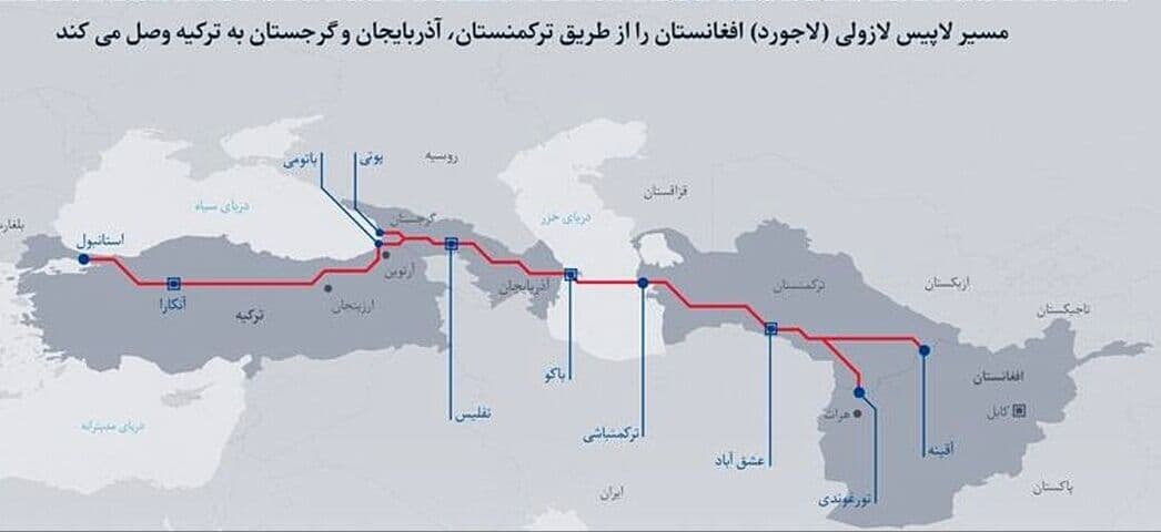 نقشه| نتیجه تحریم! حتی ترکیه هم ایران را دور می‌زند