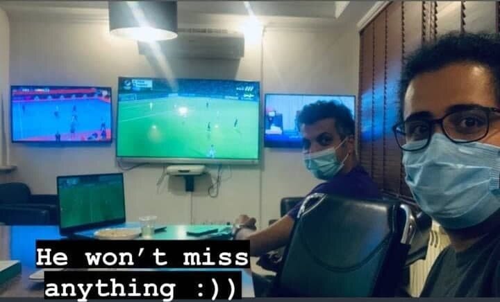 عکس| عادل فردوسی‌پور عاشق‌تر از همیشه