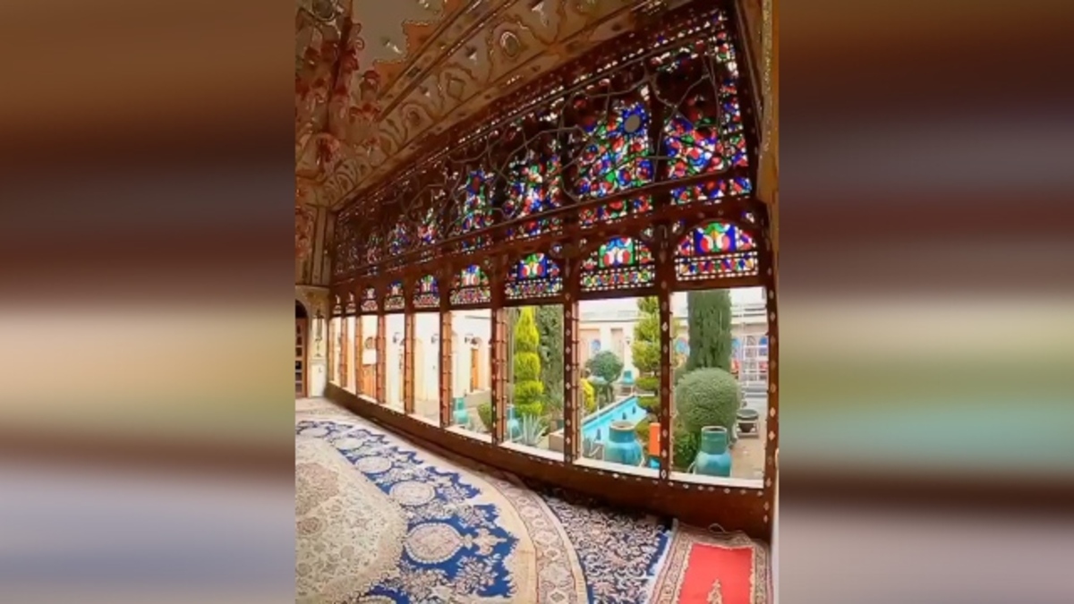 فیلم| خانه تاریخی ملاباشی در اصفهان