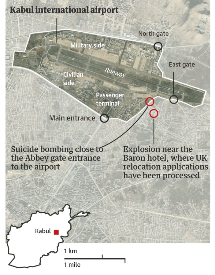 تعداد کشتههای انفجار کابل به ۱۴ نفر رسید/ طالبان: کار داعش است تعداد کشتههای انفجار کابل به ۱۴ نفر رسید/ طالبان: کار داعش است